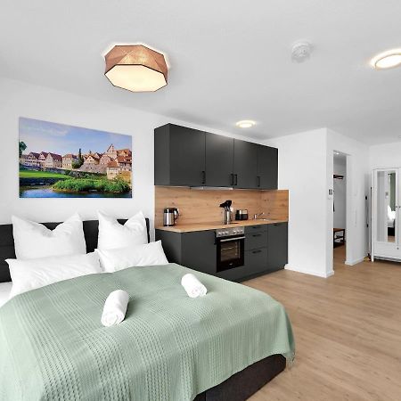 Inhome Studio Apartment - Kueche - Parken - Tv シュヴェービッシュ・ハル エクステリア 写真