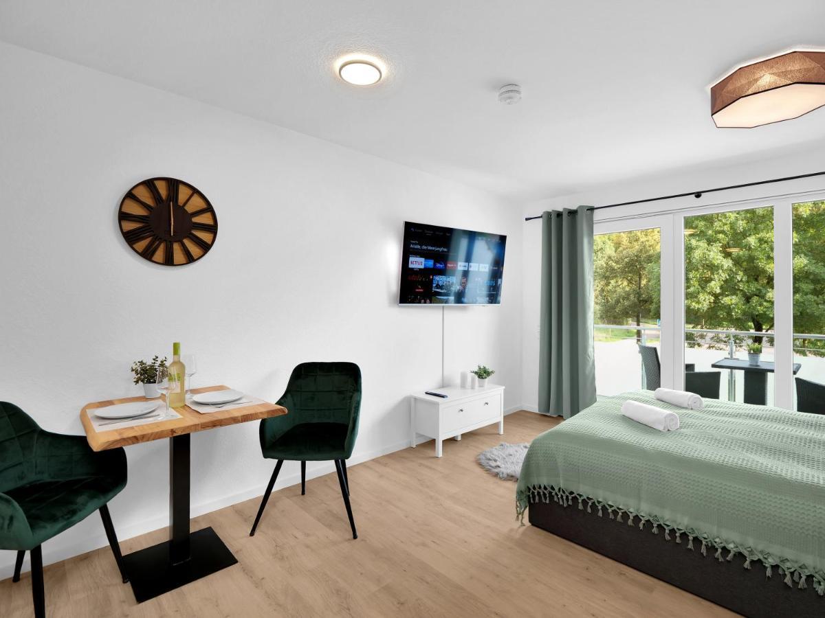 Inhome Studio Apartment - Kueche - Parken - Tv シュヴェービッシュ・ハル エクステリア 写真